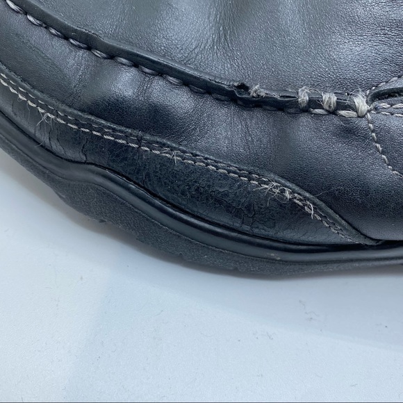 Cole Haan Sz 10 Hughes Grand Venetian Loafer Black Slip On Men's - Picture 6 of 9